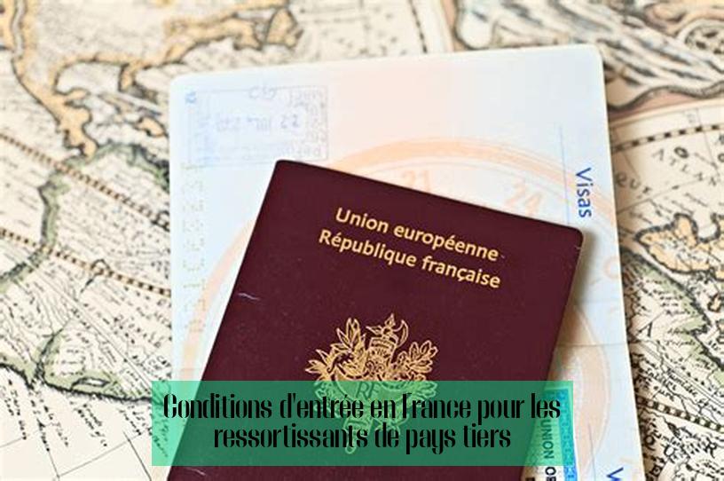 Conditions d'entrée en France pour les ressortissants de pays tiers