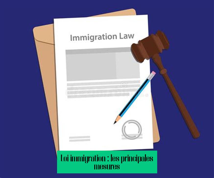Loi immigration : les principales mesures