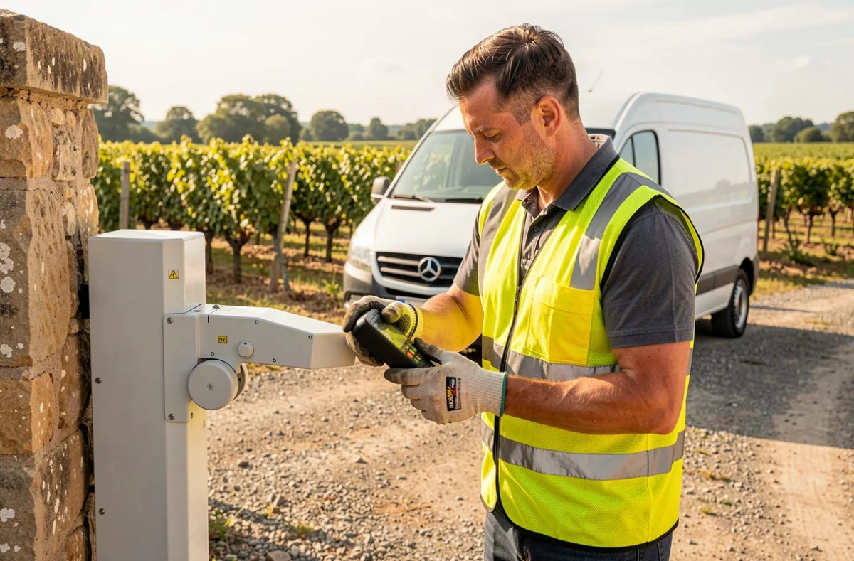 Technicien spécialisé en automatismes de portails en Gironde sud pour Automatismes Sud Gironde